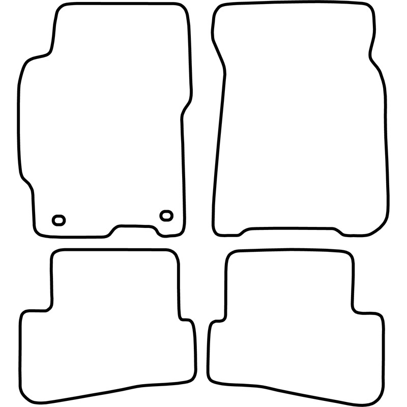 Automatten Velours  Mazda 626 1994-1997