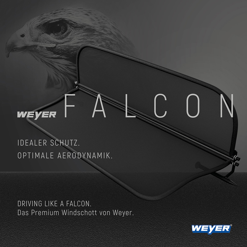 Weyer Falcon Premium Windschot  Ford Focus Cabrio CC 2007-2010