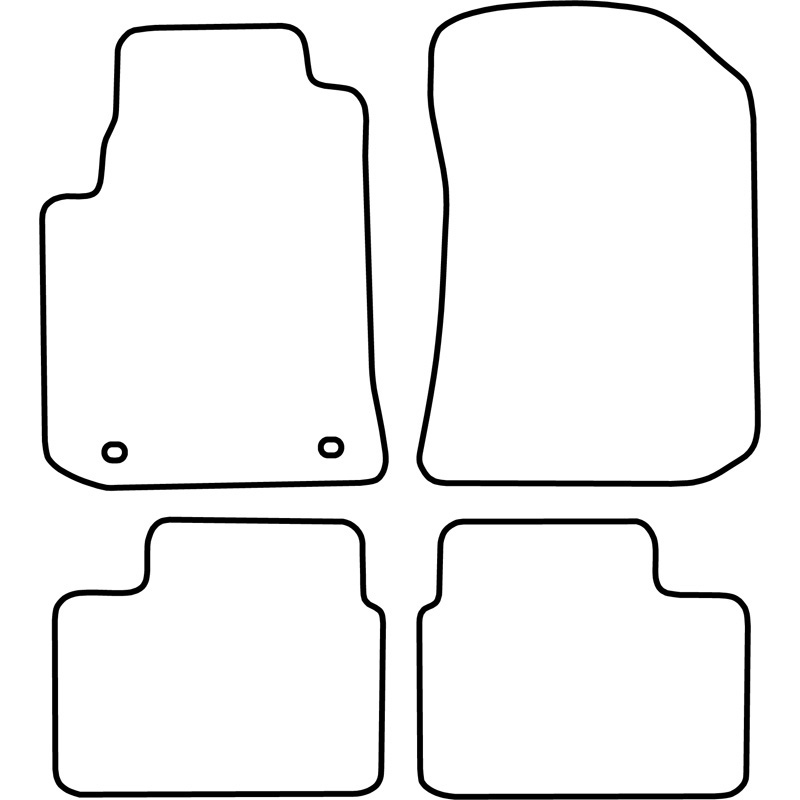 Automatten Velours  Rover 75 1999-2005