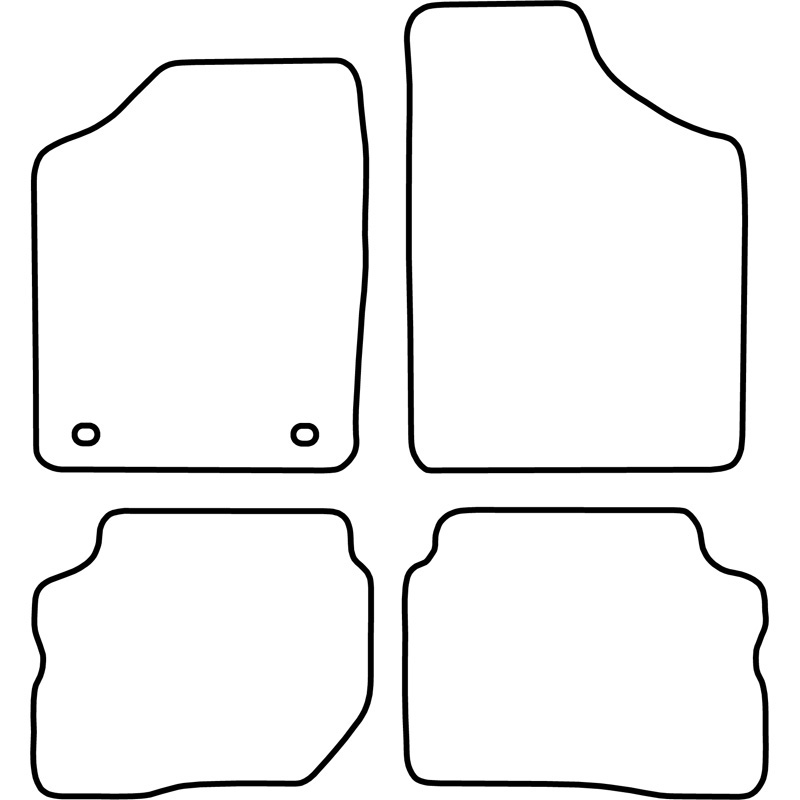 Automatten Velours  Rover 100 1990-1997