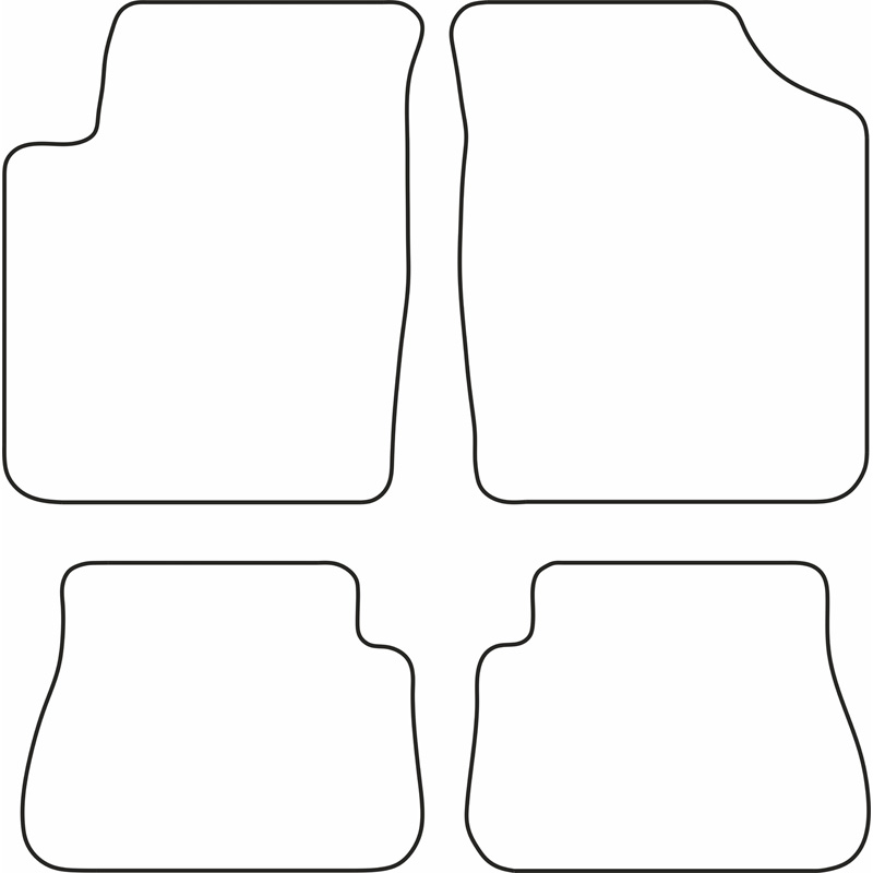 Automatten  Kia Picanto 2004-2008