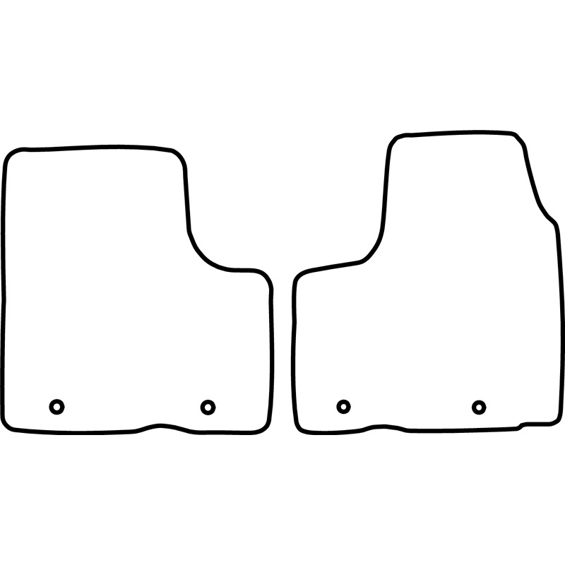 Automatten  Opel Vivaro 2014-2019 (alleen voor)