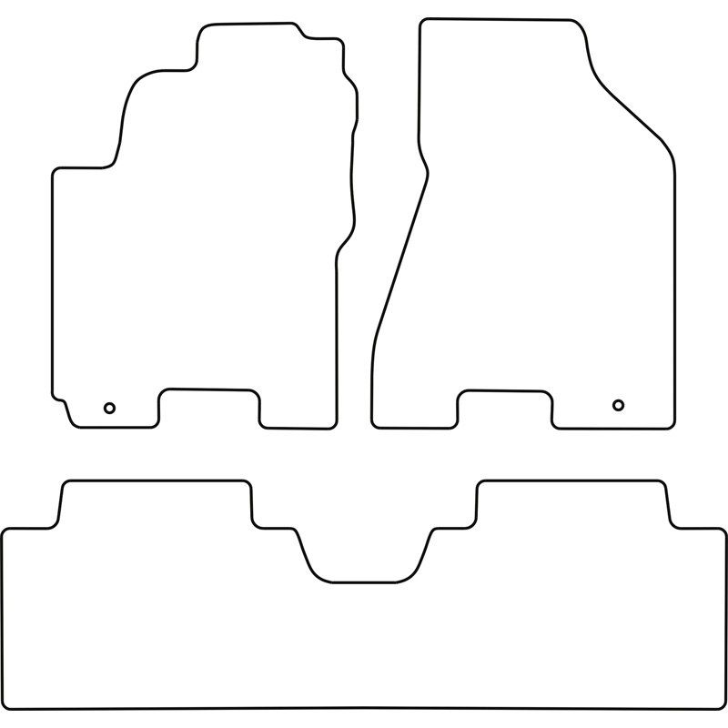 Automatten  Kia Sportage 2004-2010 (3-delig)