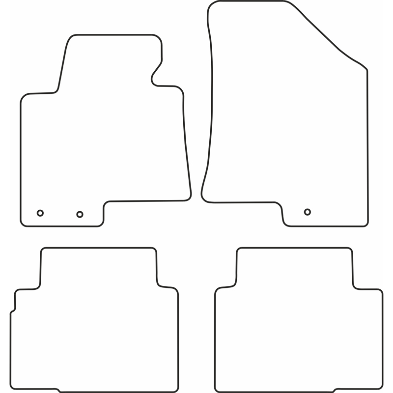 Automatten  Kia Sportage 2010-2015