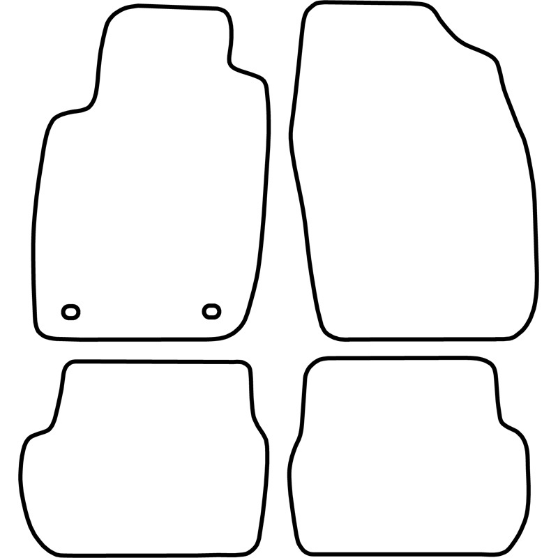 Automatten Velours  Toyota Starlet 1996-1999