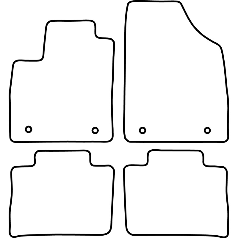 Automatten  MG (E)HS (SUV) 2019-