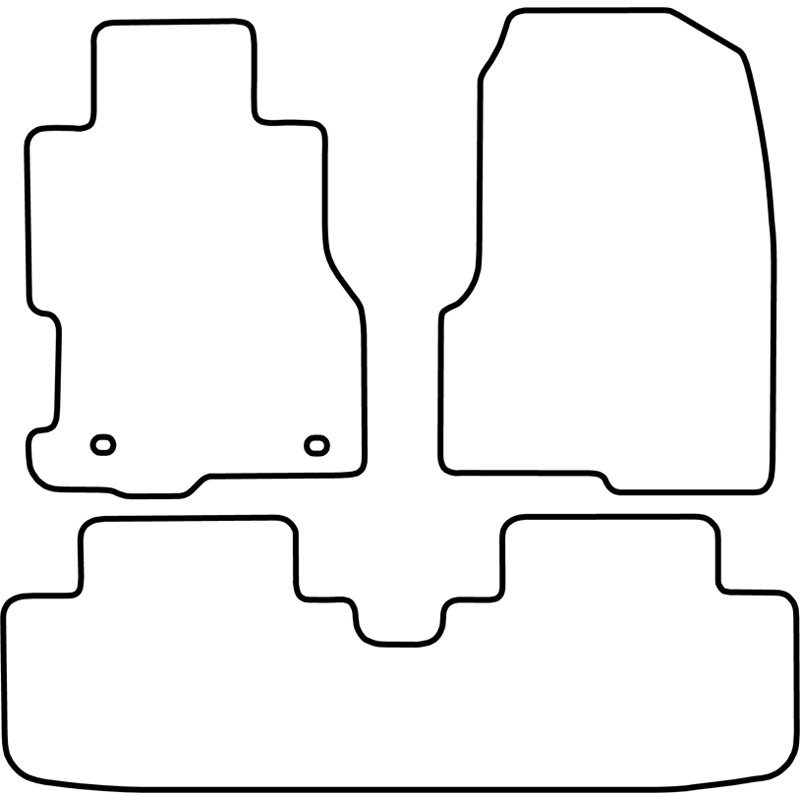 Automatten Velours  Honda Civic 3 deurs 2004-2006