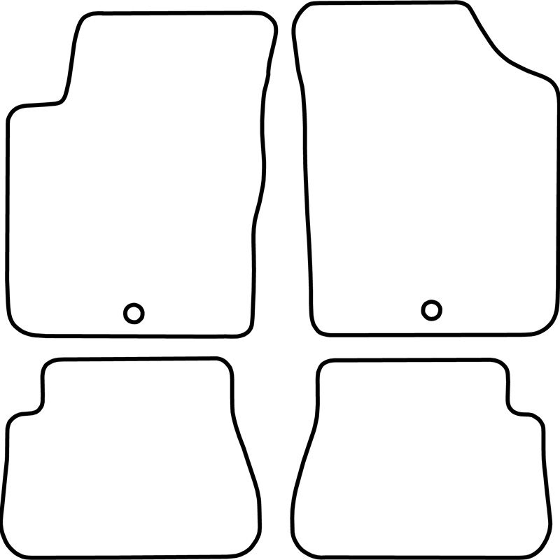 Automatten  Kia Picanto 2008-2011
