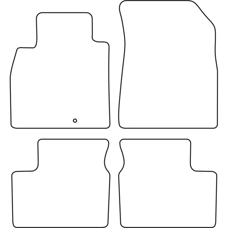 Automatten  Nissan Micra 2011-2016