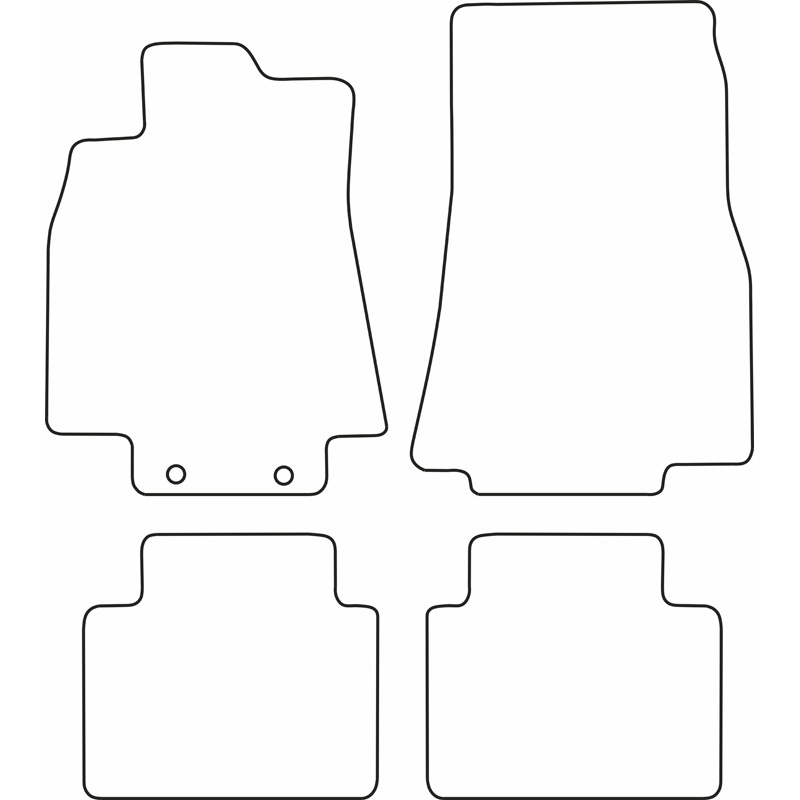 Automatten  Mercedes B Klasse 2005-2012