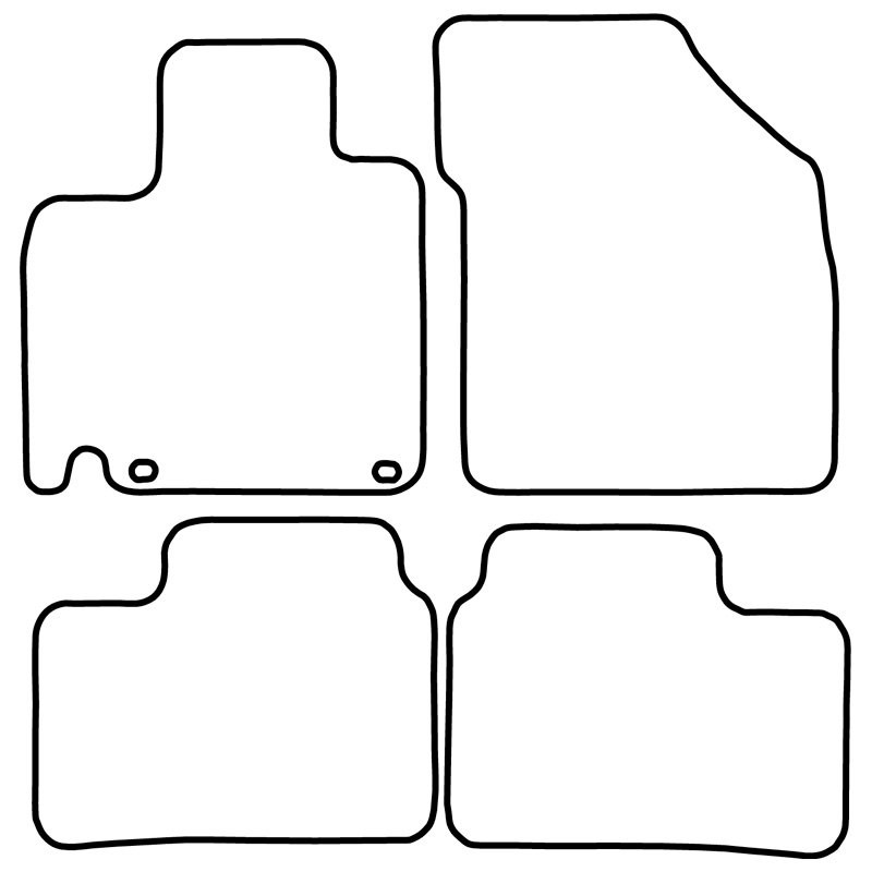 Automatten  Suzuki Ignis 2016-