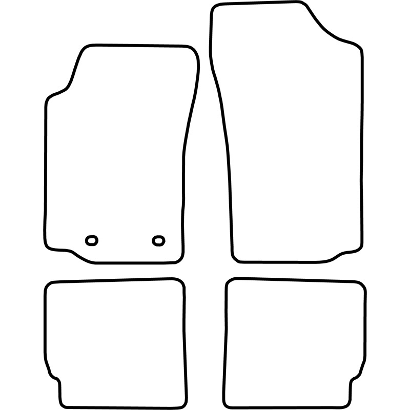 Automatten Velours  Peugeot 306 cabrio 1993-2003